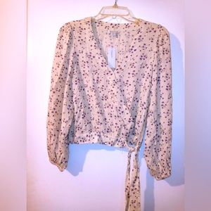 American eagle outfitters floral blouse S